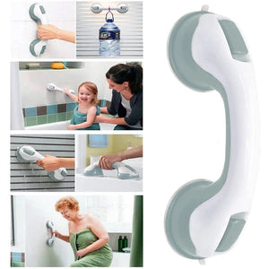 1pcs Bathroom Strong Vacuum Suction Cup Handle Anti Slip Support Helping GRAP Bar for Elderly Safety Bath Shower Grab Bar