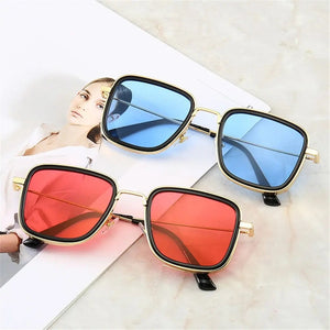 1 Pair Men Sunglasses Blue Heart Sunglasses Black Glasses for Women Clout Goggles Pink Mens Glasses Mens