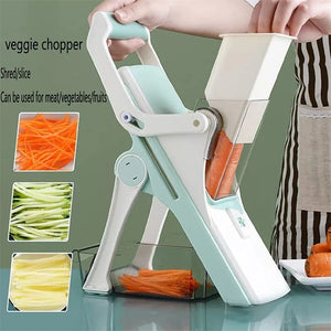 Vegetable and Meat Cutter 8 In 1 with 5 Dicing Blades Slicer (Premium Quality)